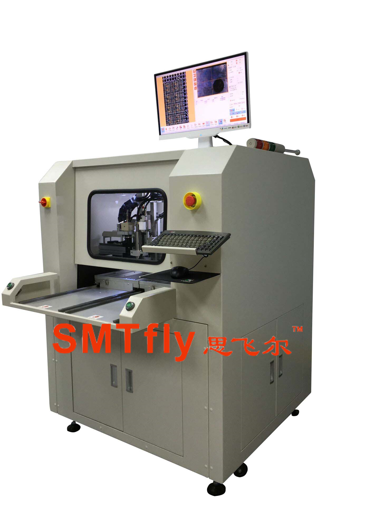 PCB Router Equipment for Milling Joints Connection Panel,SMTfly-F02